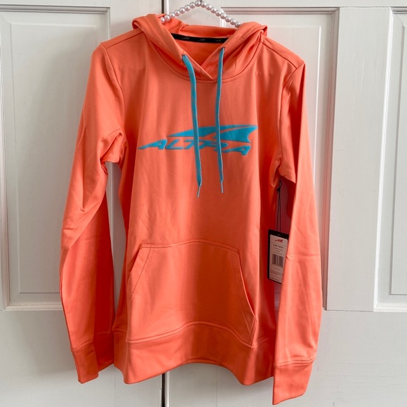 NWT Altra Core Orange Hoodie Sweatshirt Pullover - Picture 2 of 5